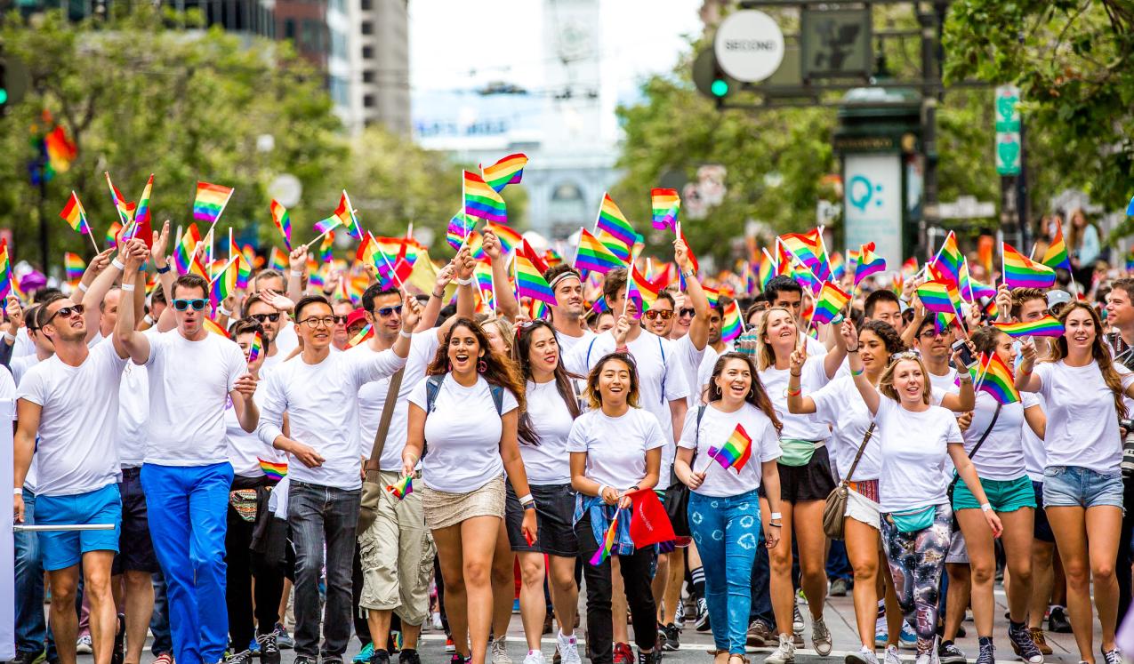 Pride in San Francisco 2015 with Apple. © Thomas Hawk