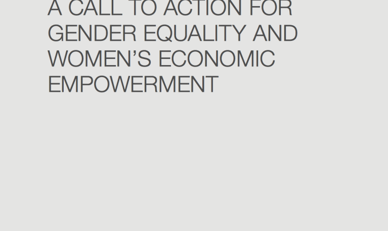 Leave no one behind: A call to action for gender equality and women’s economic empowerment 