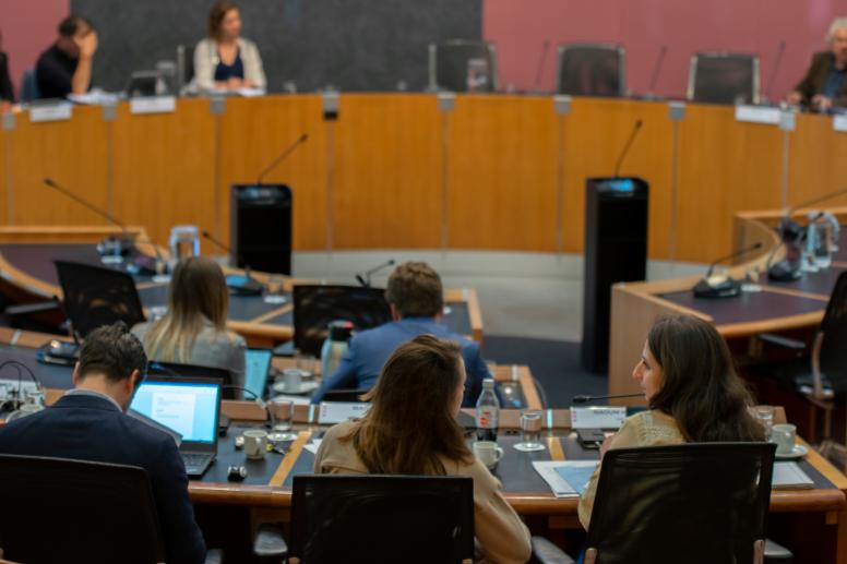 Councillors at work at the Raadszaal City Hall Amsterdam, The Netherlands. ©Dutchmen Photography / Shutterstock 1441662617