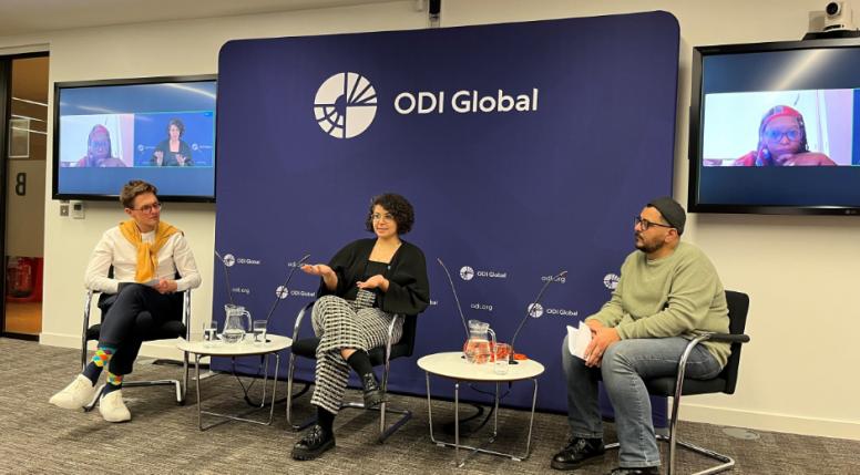 Speakers at ODI's Public Dialogue on LGBTQI+ issues ©ODI Global